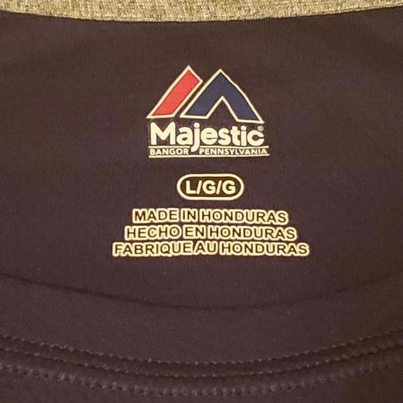 Yankees Baseball Majestic Mens Shirt Size- Large - Picture 3 of 6